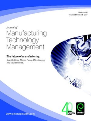 cover image of Journal of Manufacturing Technology Management, Volume 18, Issue 8